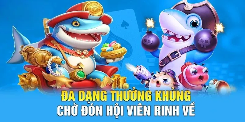 Nhận ngay ưu đãi khủng khi tải game bắn cá H5 về máy
